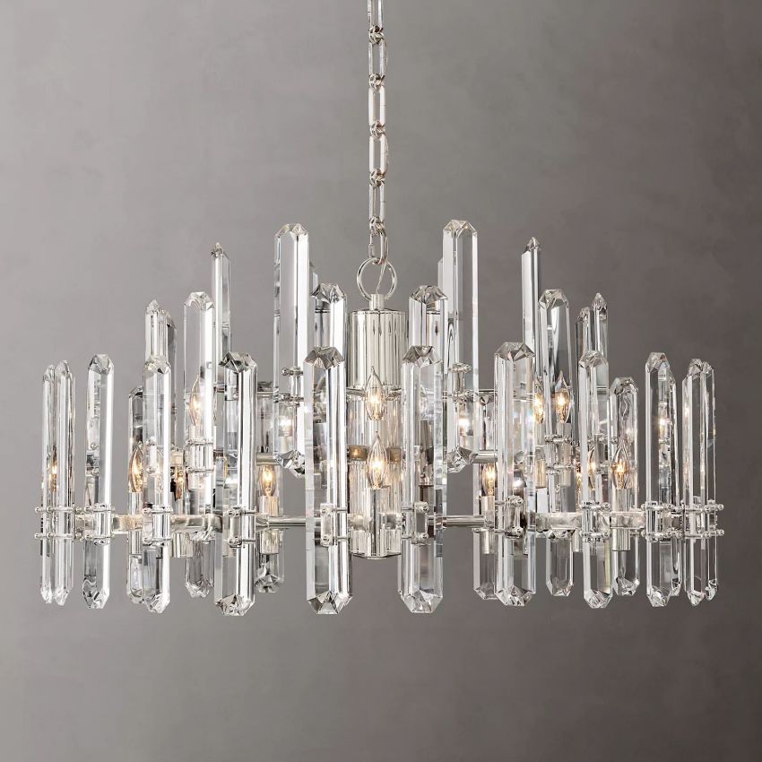 Downton Round Chandelier 36"