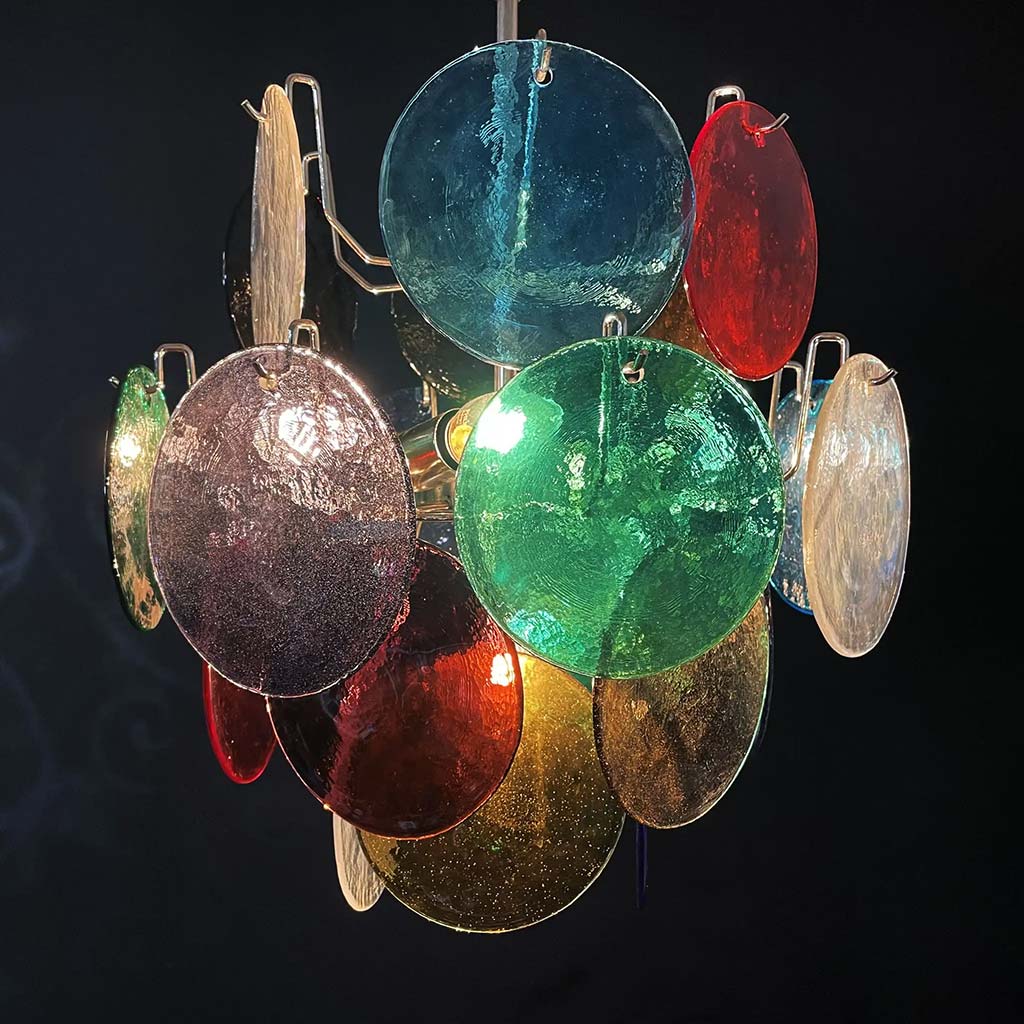 Vintage Murano Glass Chandelier
