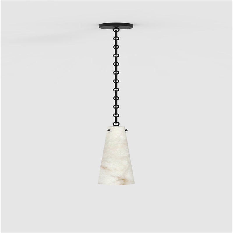 Contemporary Unique Alabaster Pendant Light