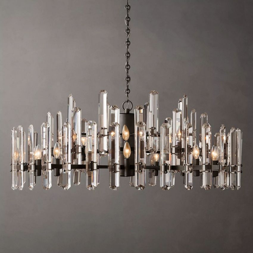 Downton Round Chandelier 48"