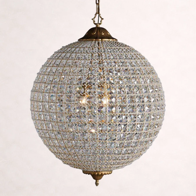 Poppy Round Chandelier