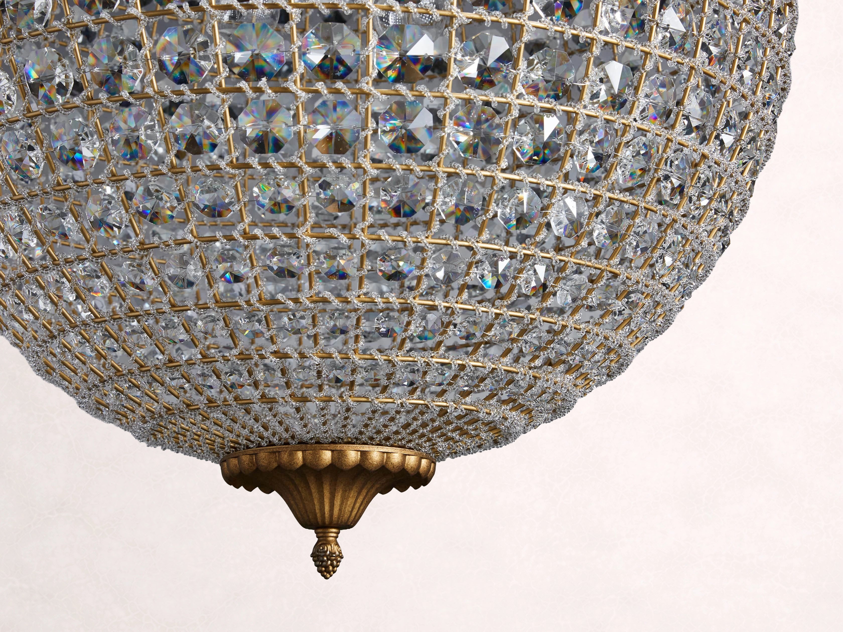 Poppy Round Chandelier