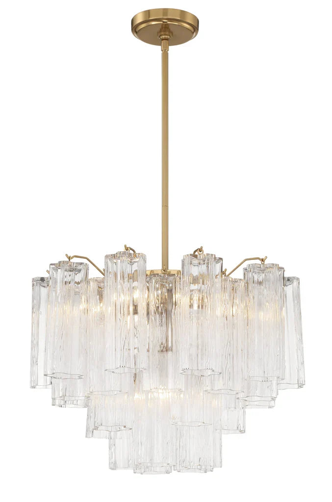 Addis Glass Chandelier by Meetlighting