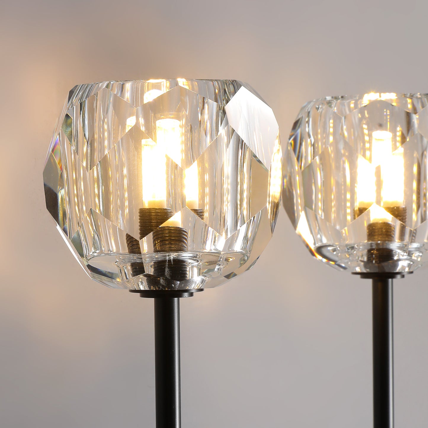 Boule Glass Double Wall Lamp (long)