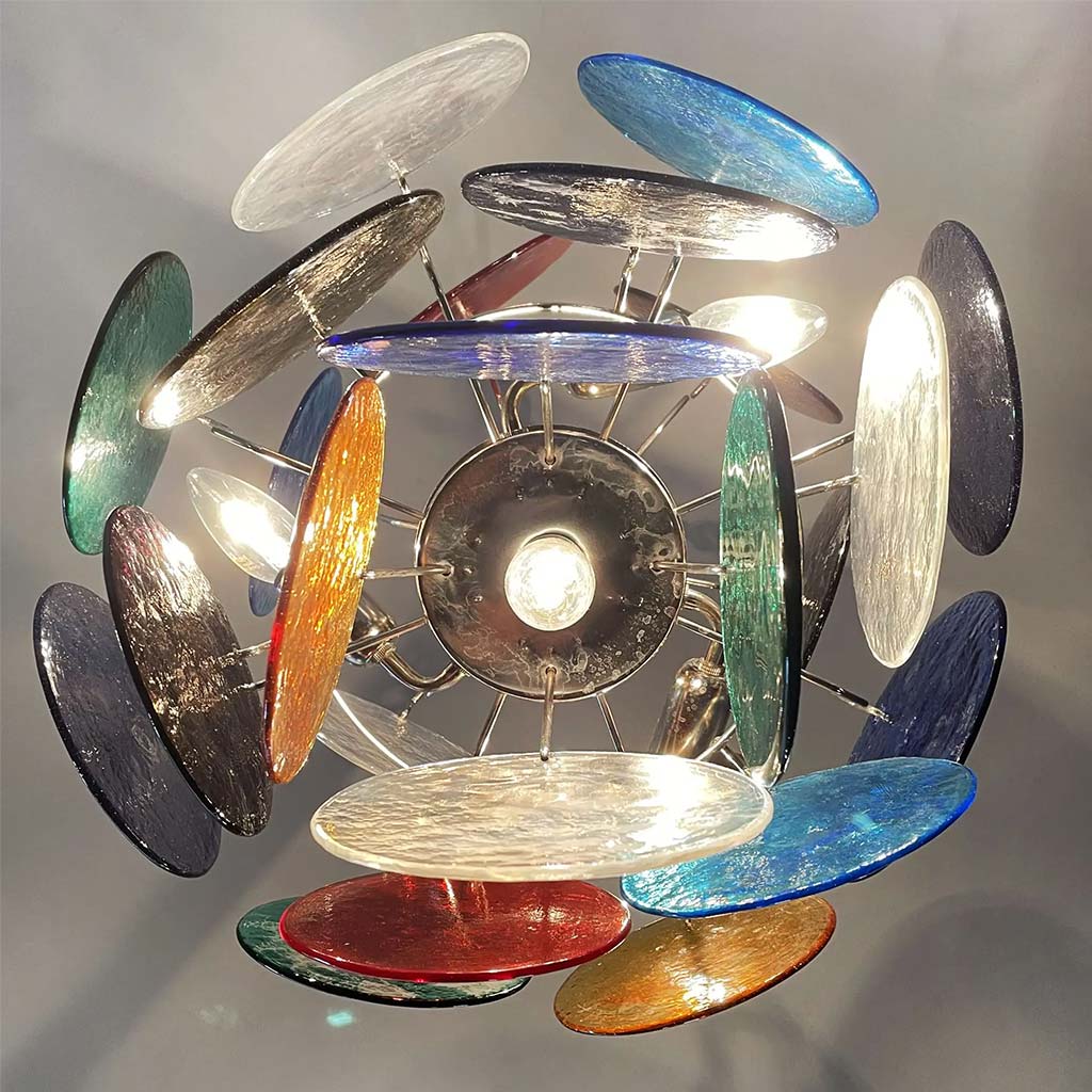 Vintage Murano Glass Chandelier