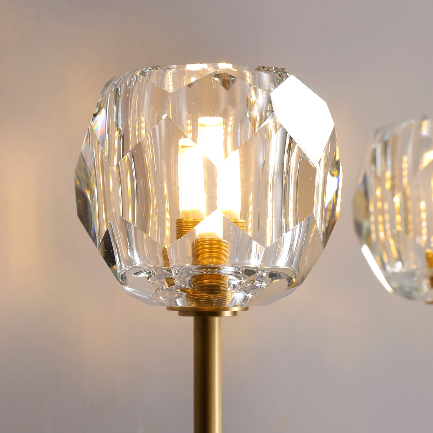 Boule Glass Double Wall Lamp (long)