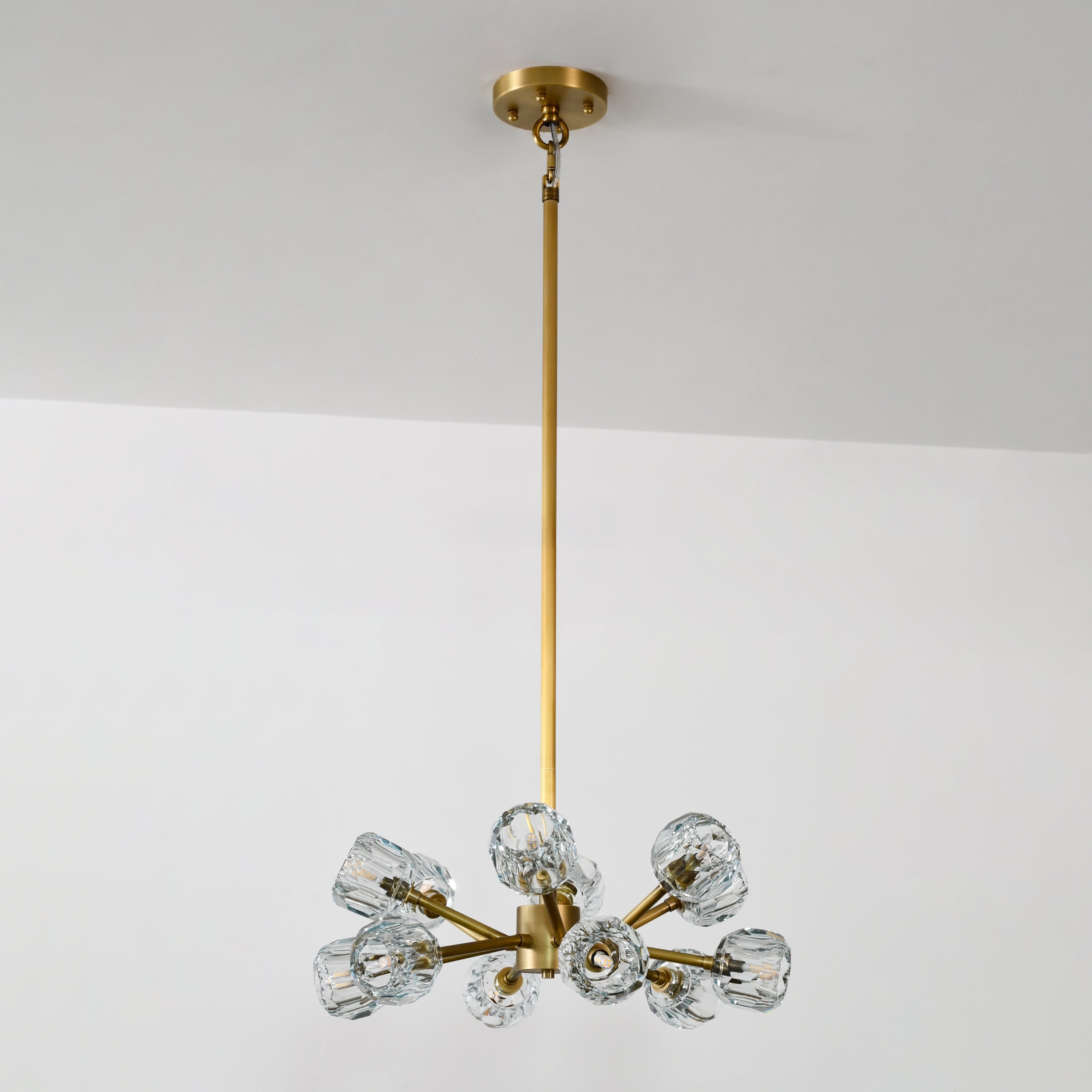 Lumerae 24 Inch Sputnik Globe Crystal Chandelier