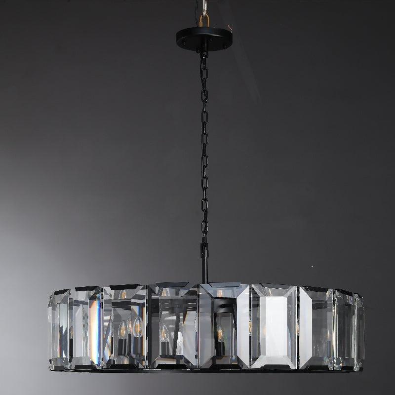 Norvain 43 Inch Crystal Round Chandelier