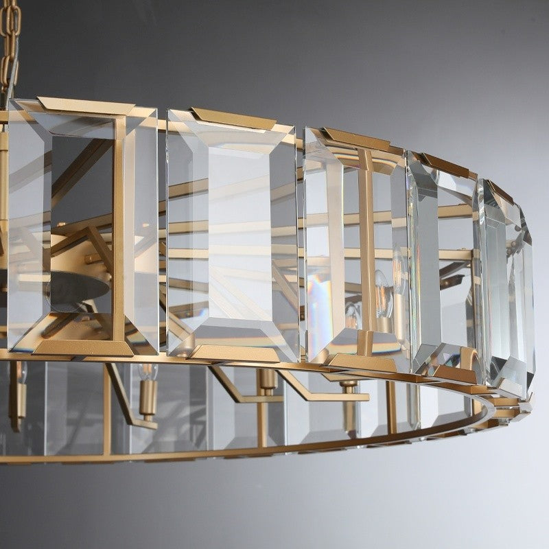 Norvain 60 Inch Crystal Round Chandelier