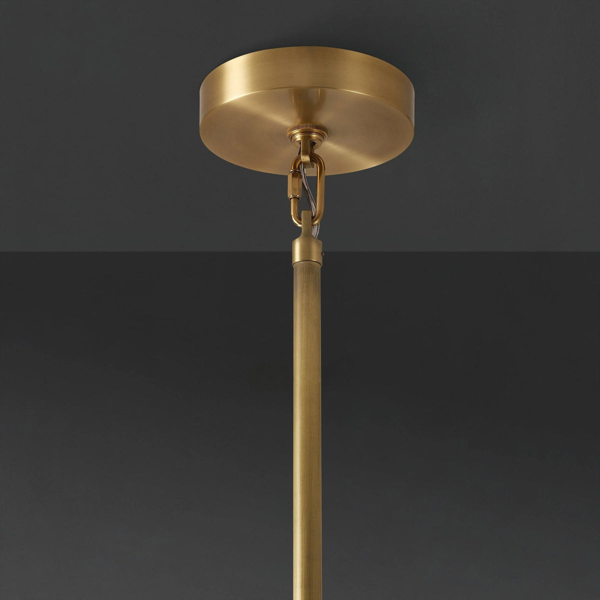 Chara 62" Amber Murano Glass Tiered Chandelier