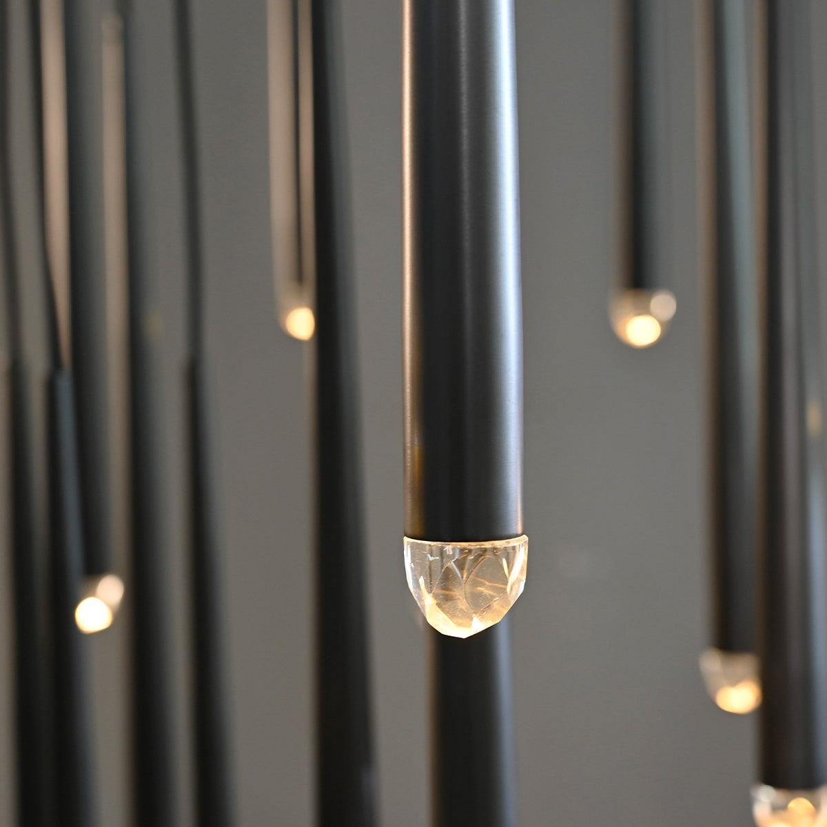 Solmira 48 Inch Round Cascading Chandelier