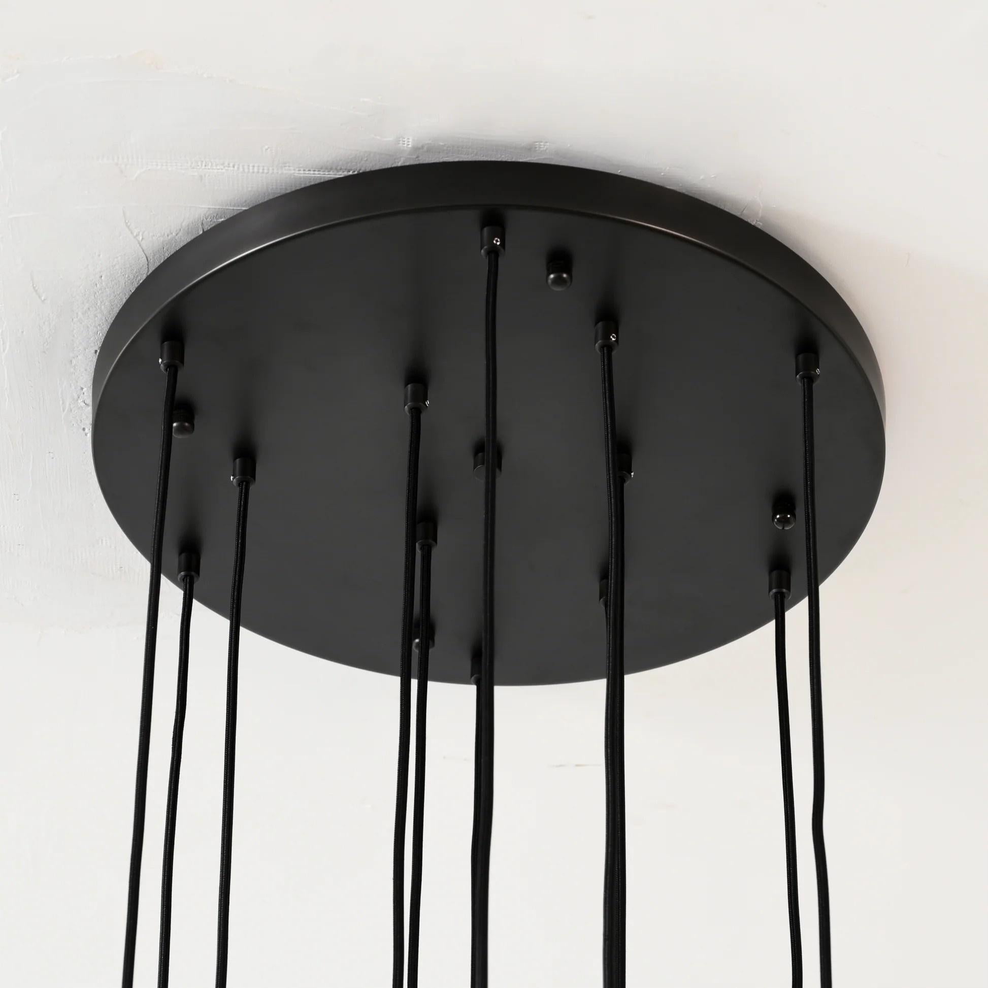Solmira 24 Inch Round Cascading Chandelier