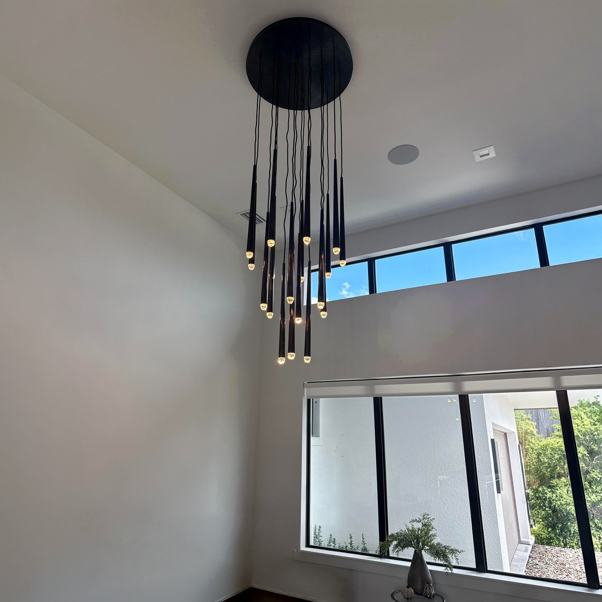 Solmira 30 Inch Round Cascading Chandelier