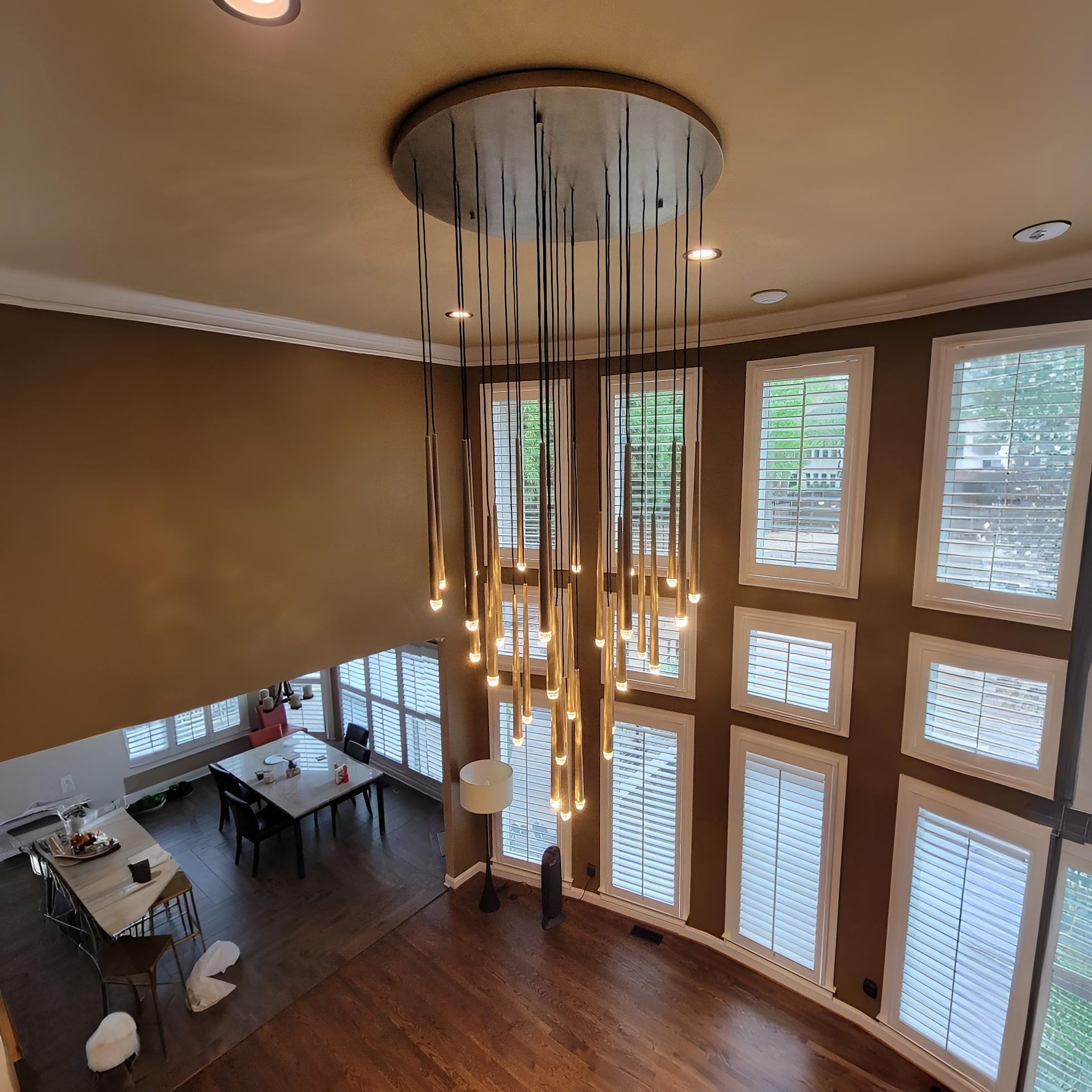 Solmira 48 Inch Round Cascading Chandelier