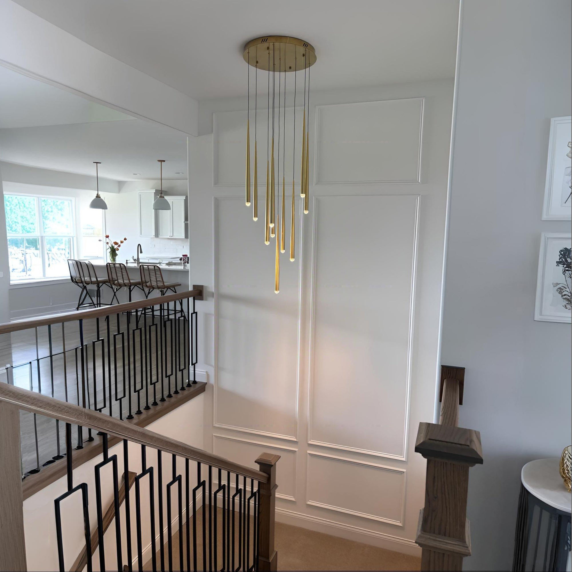 Solmira 24 Inch Round Cascading Chandelier