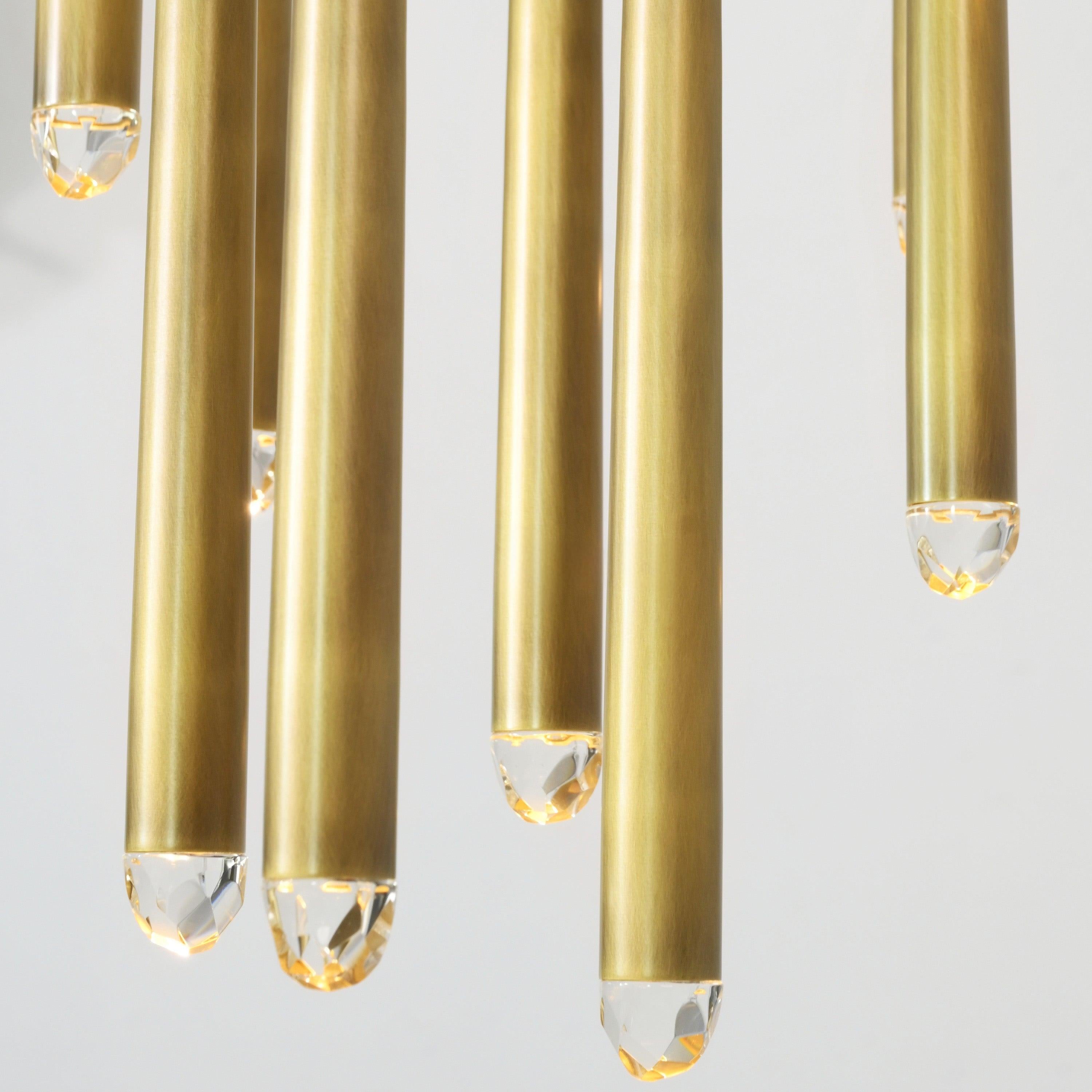 Solmira 24 Inch Round Cascading Chandelier