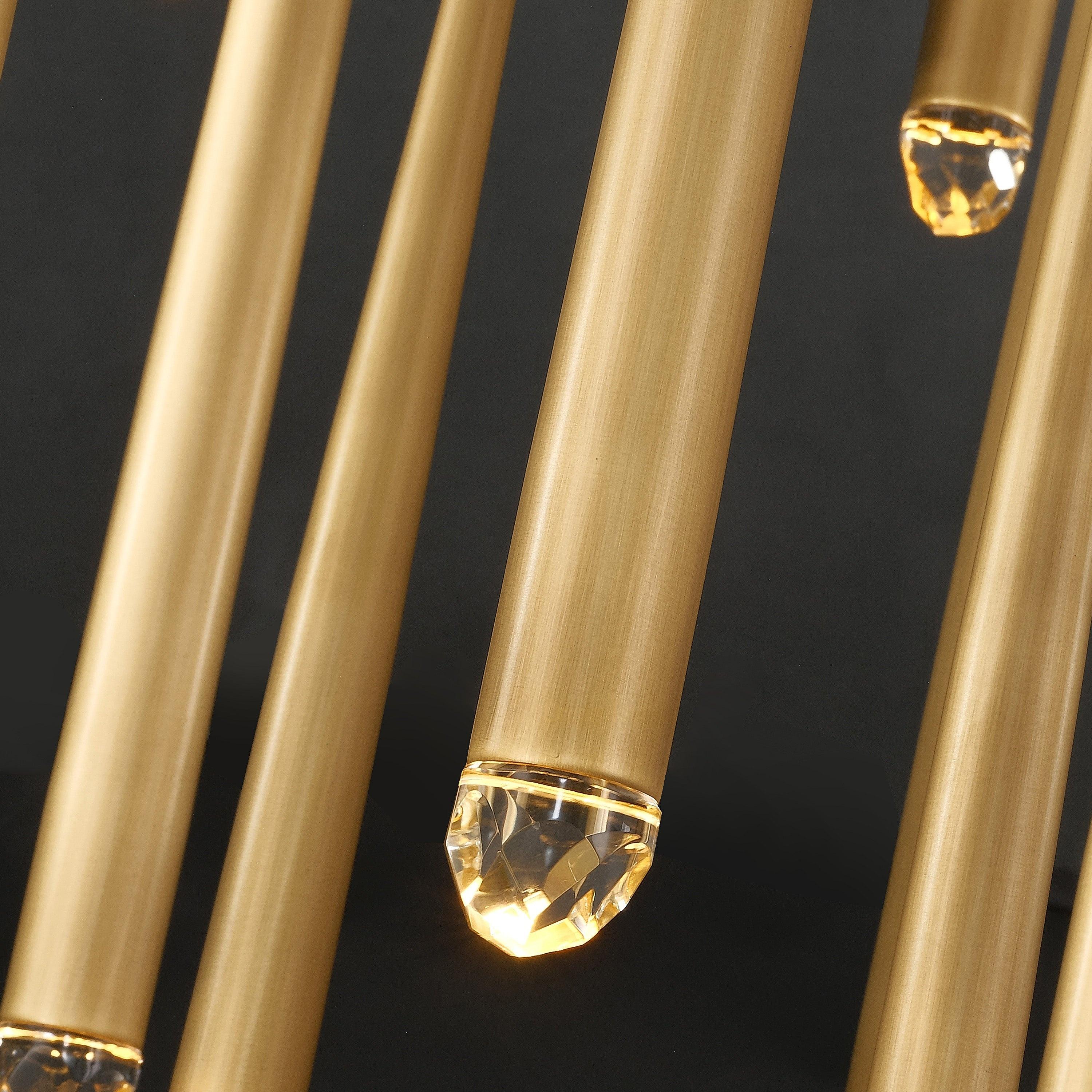 Solmira 30 Inch Round Cascading Chandelier