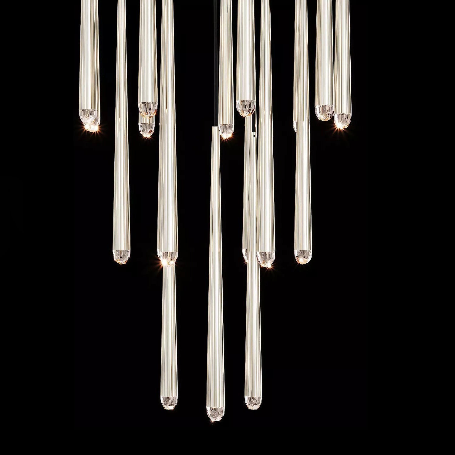 Solmira 30 Inch Round Cascading Chandelier
