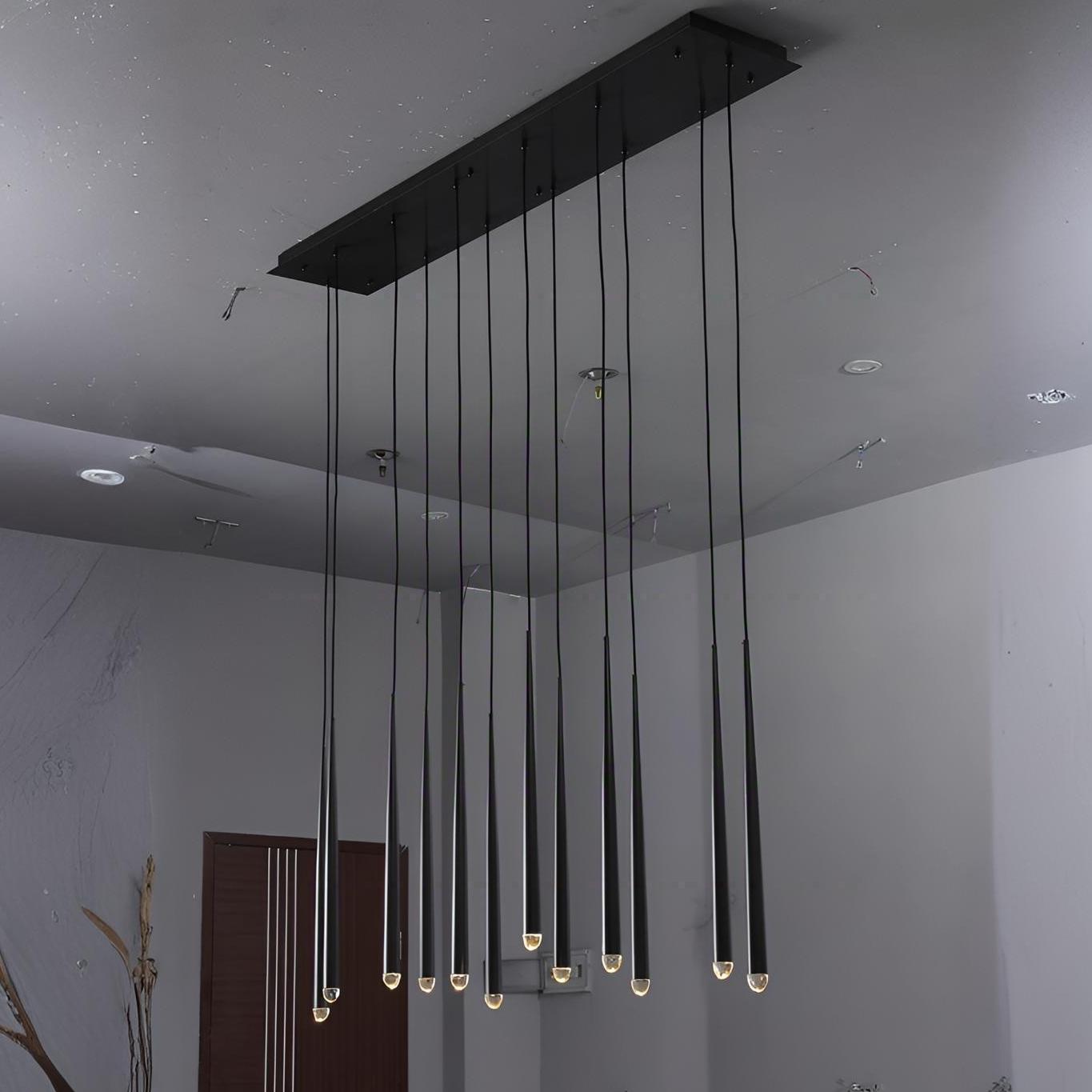 Solmira 60 Inch Linear Cascading Chandelier