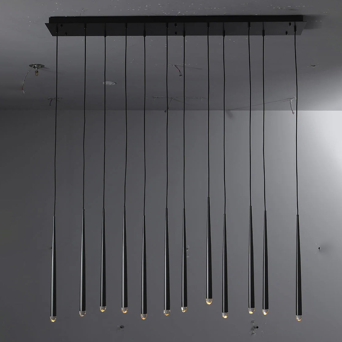 Solmira 60 Inch Linear Cascading Chandelier