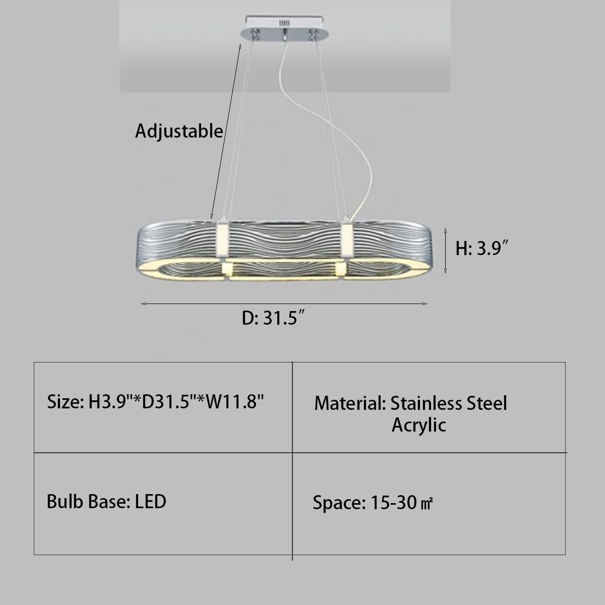 Nordic Light Luxury Chrome/Gold 0-shaped Chandelier for Living/Dining Room-MEET LIGHTING