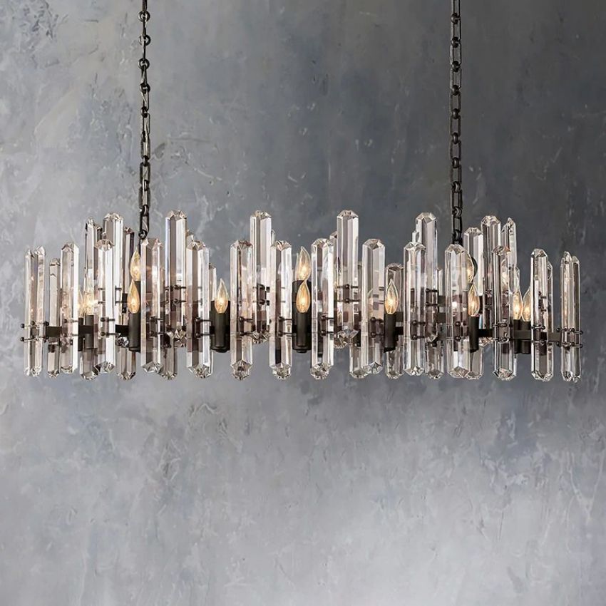 Downton Linear Chandelier 54"