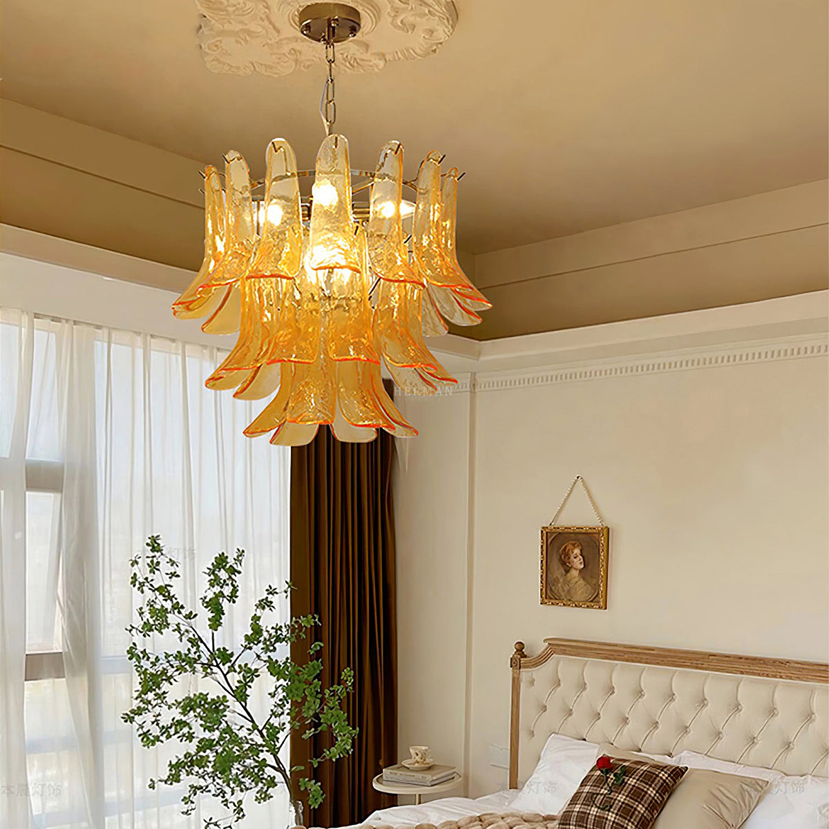 Murano Glass 3/4/5 Layer Chandelier