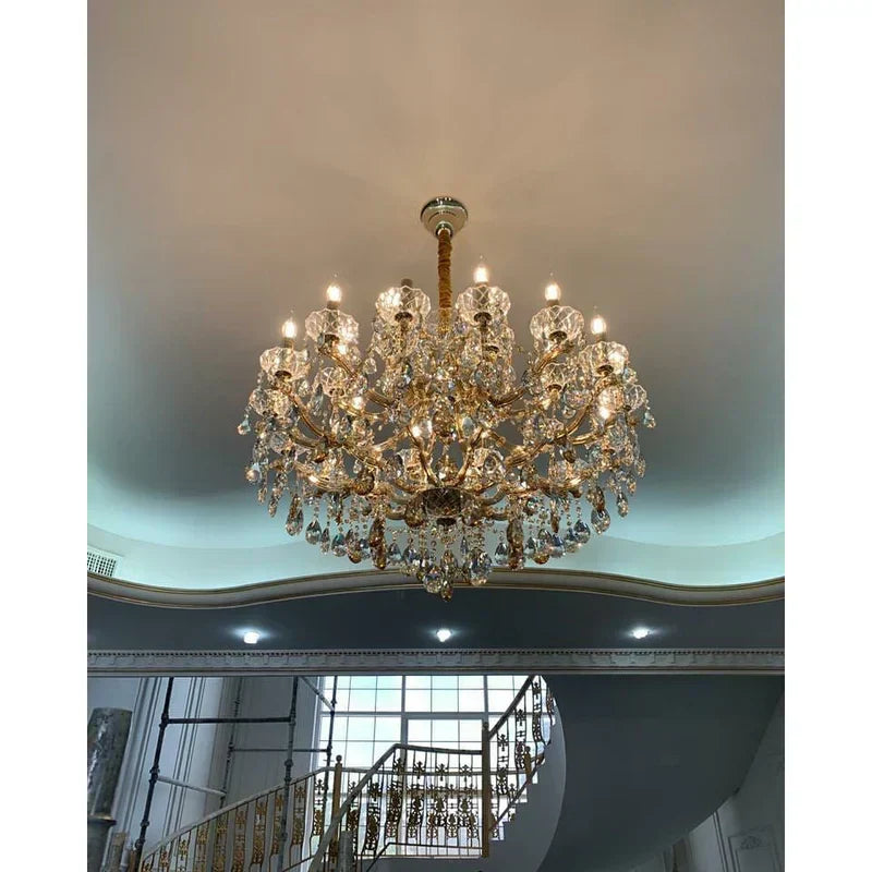 Allumage Extra Wide Classic Crystal Chandelier - Meetlighting