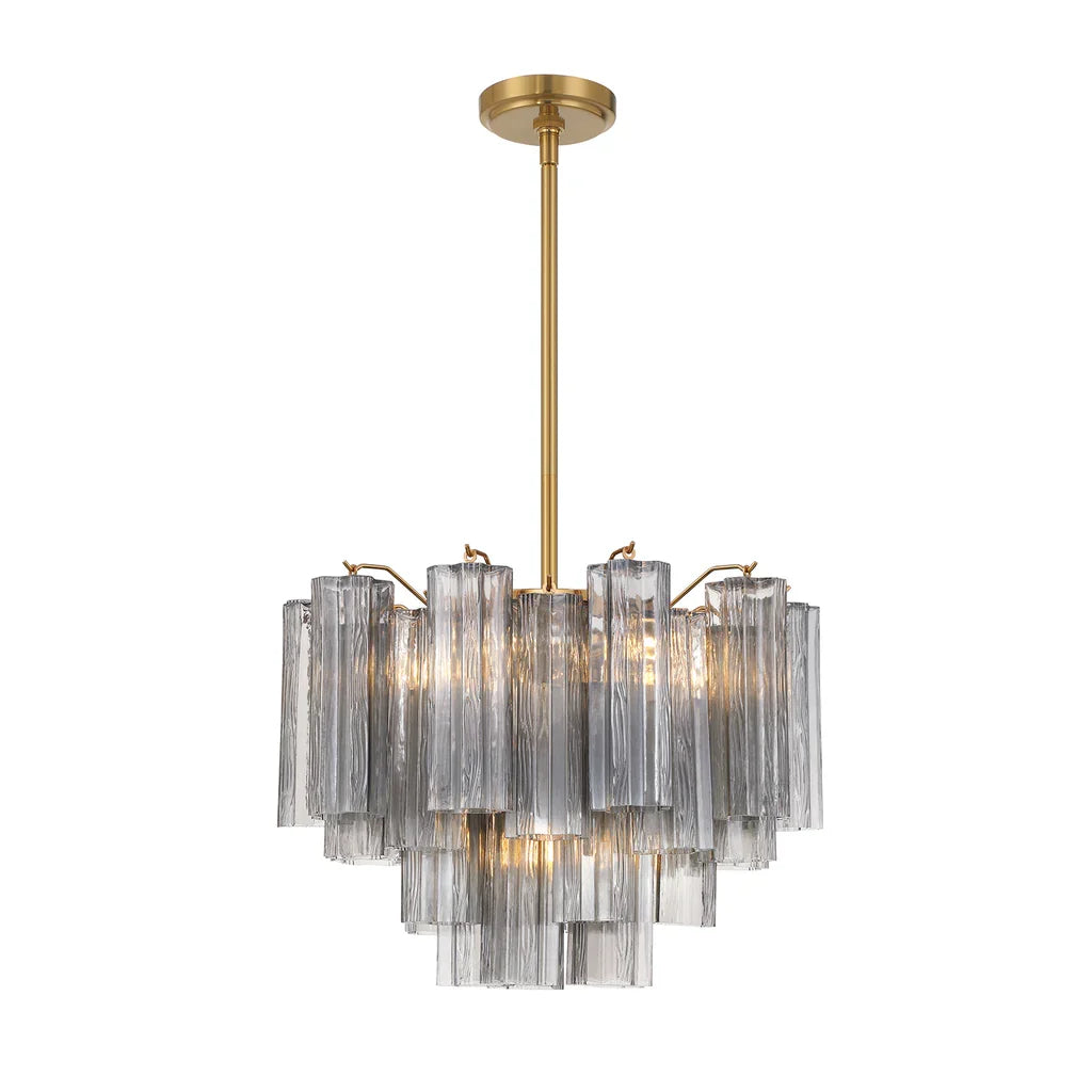 Addis Glass Chandelier by Meetlighting