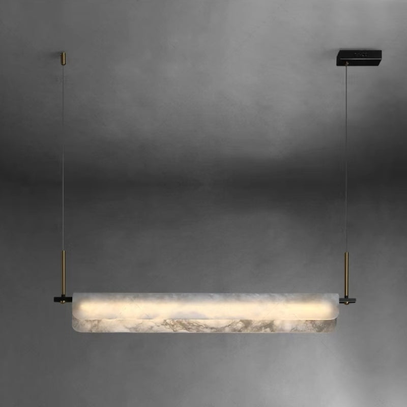 Alabaster Modern Linear Pendant