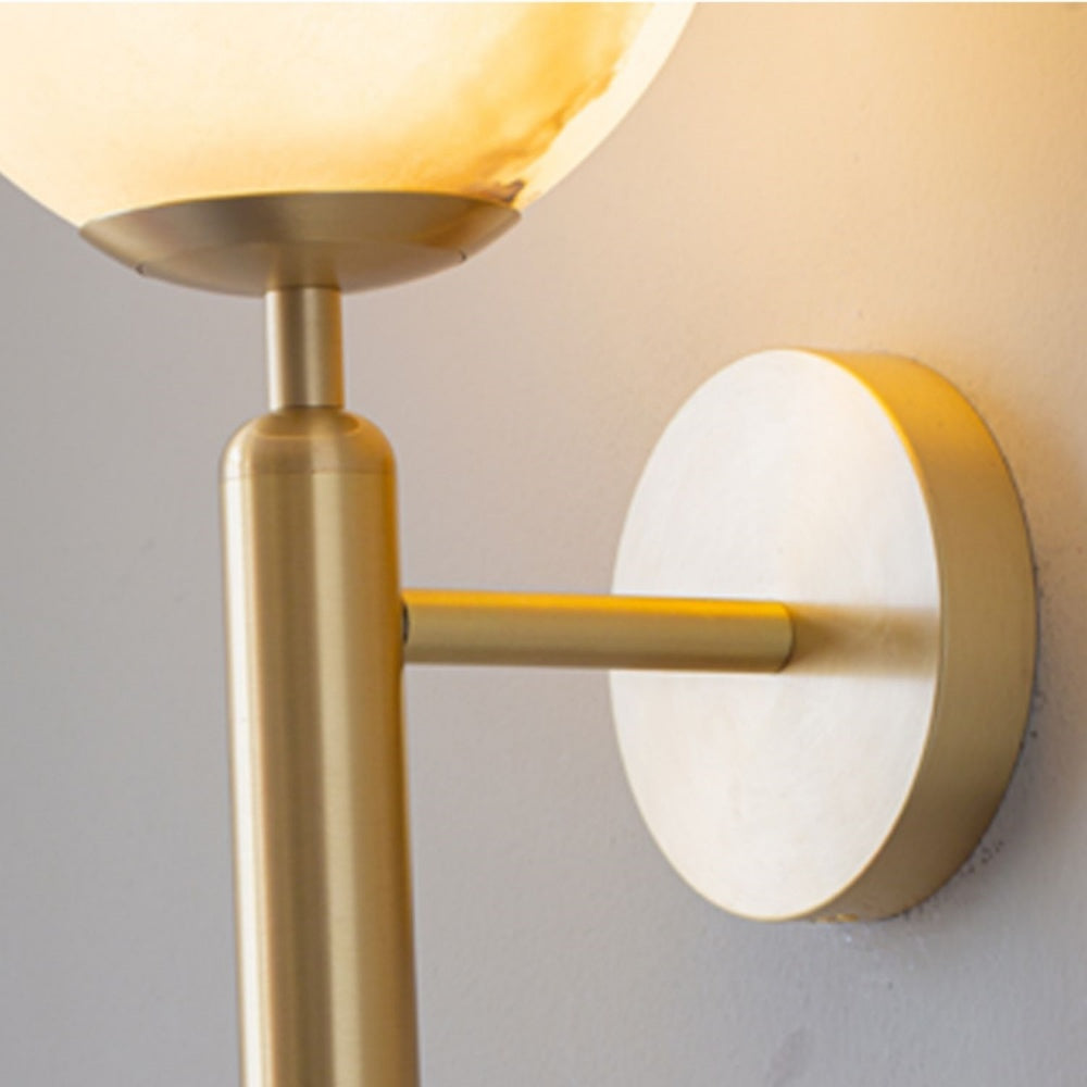 Alabaster Bedroom Wall Sconce Lights