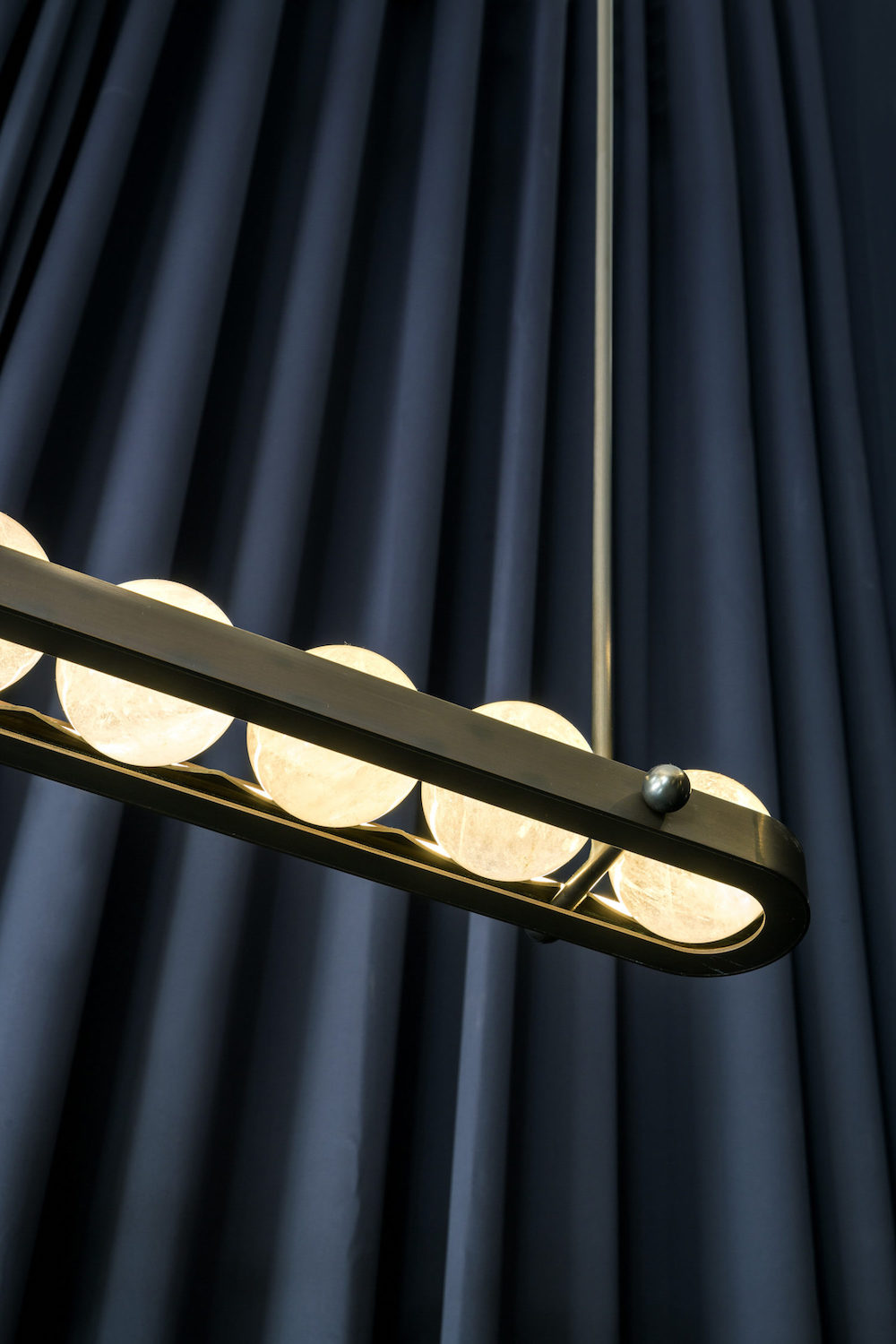 Ouranos II Linear Chandelier by Meetlighting