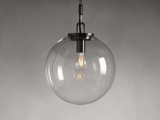 Wescott Globe Pendant with Chain