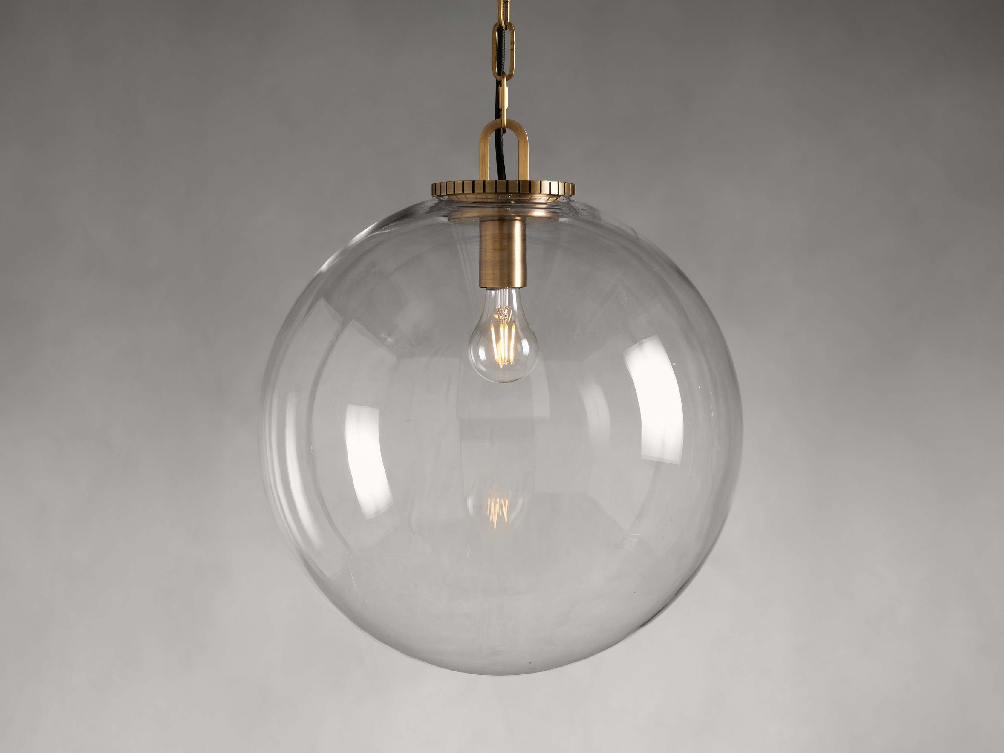 Wescotte Globe Pendant with Chain