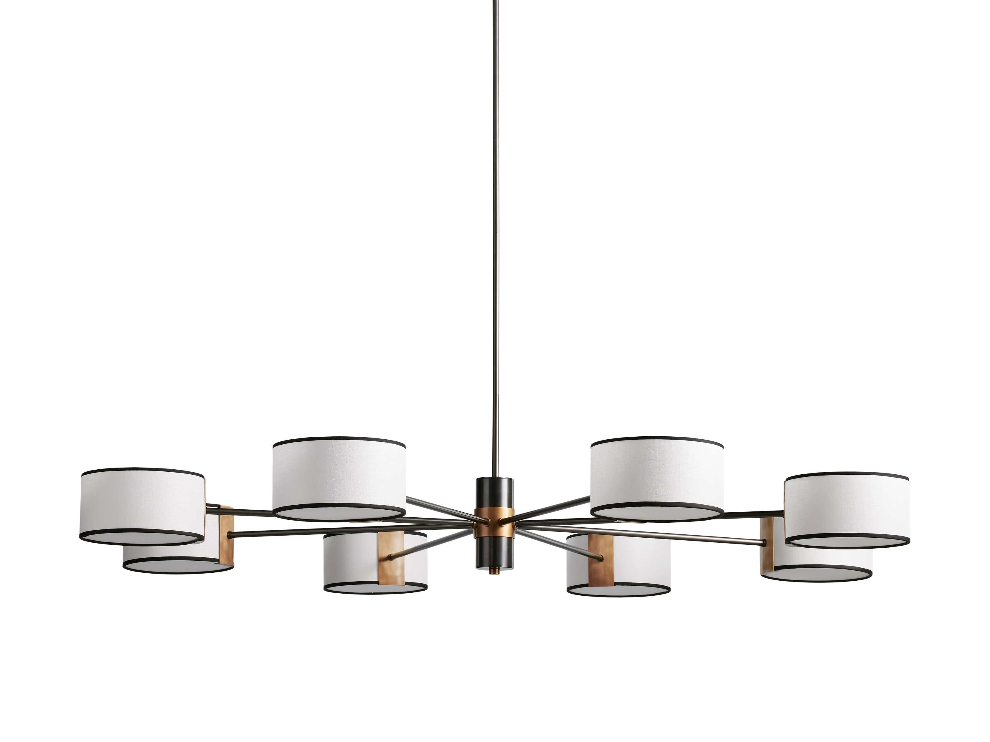 Daphne Fabric Round Chandelier