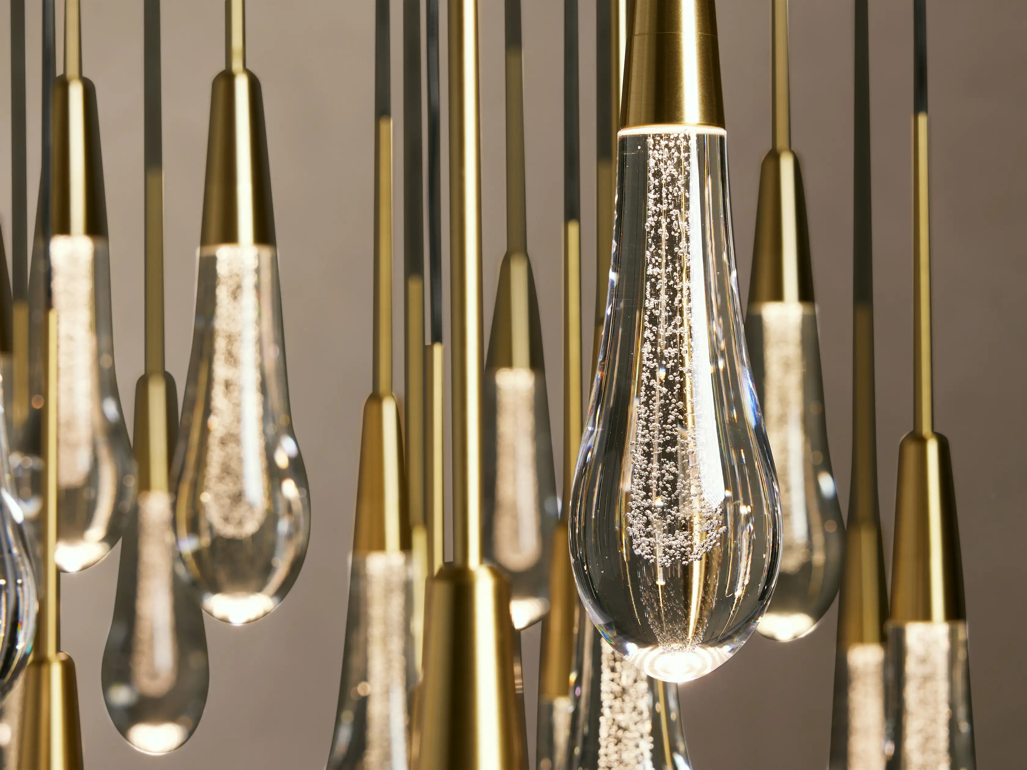 Soltaire Round Crystal Chandelier For Living Room Bathroom