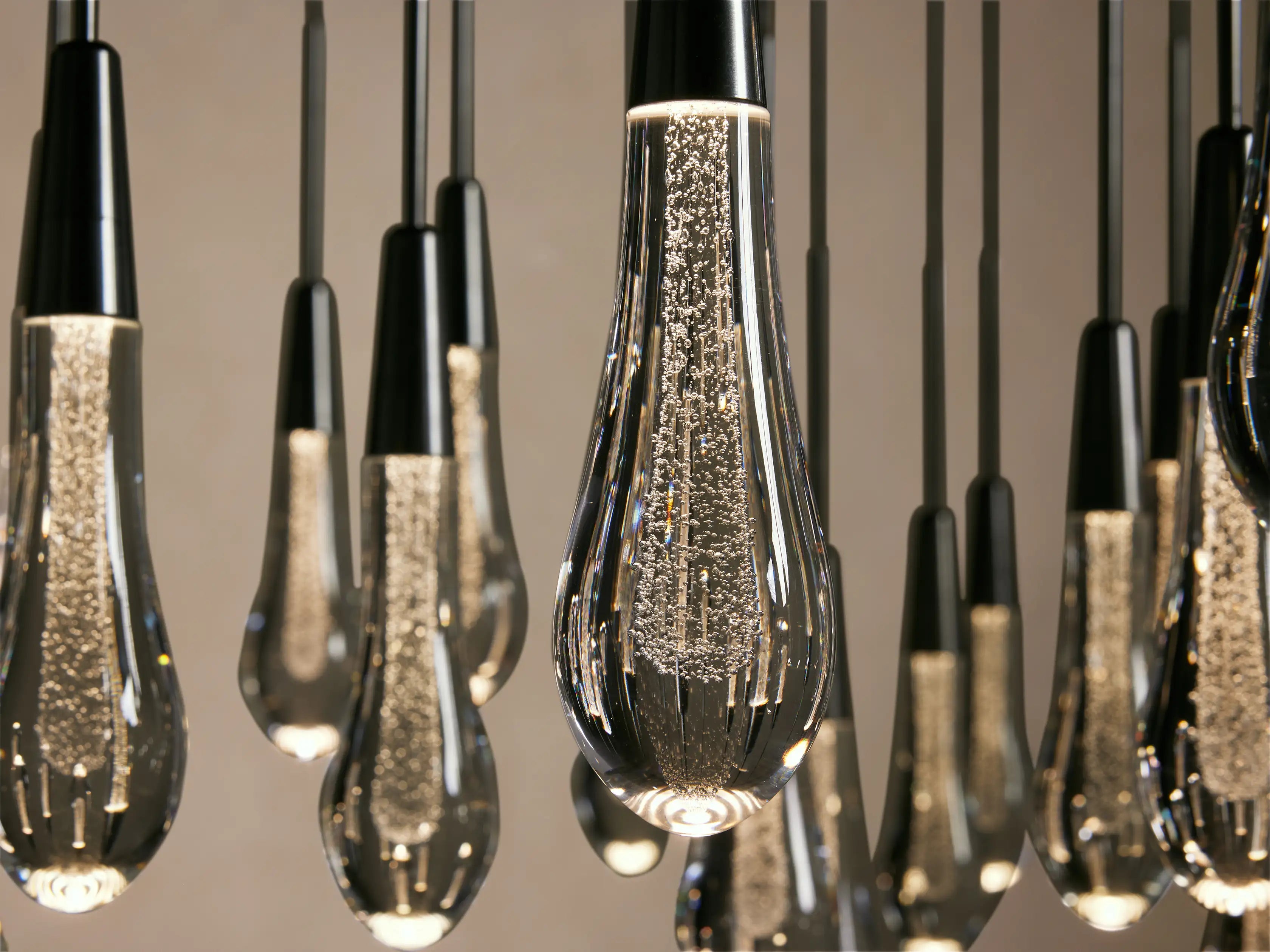 Soltaire Round Crystal Chandelier For Living Room Bathroom