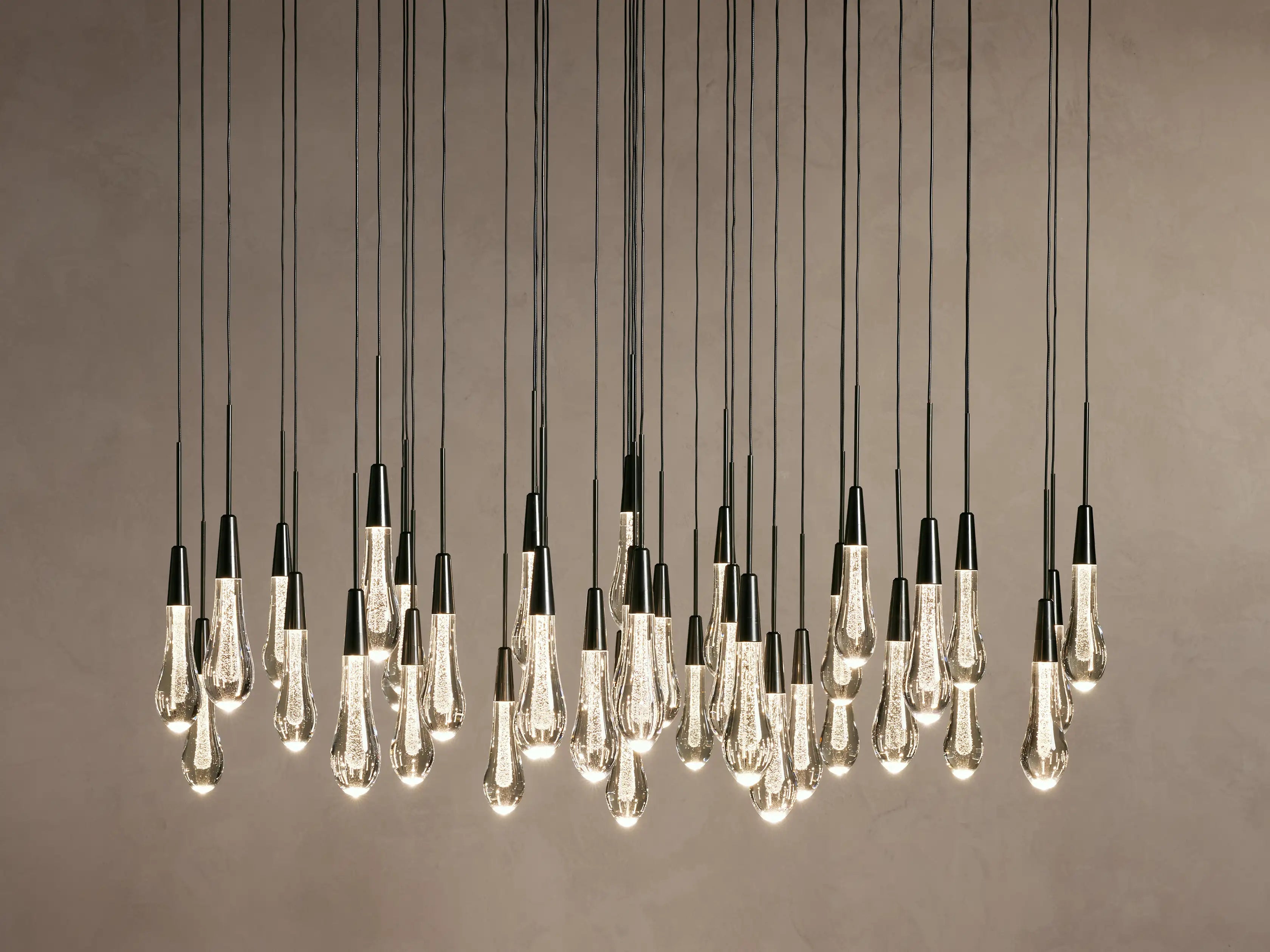 Soltaire Round Crystal Chandelier For Living Room Bathroom