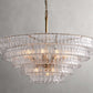 Art Glass Ghiaccio Round Chandelier 36" 48" 60"