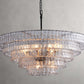 Art Glass Ghiaccio Round Chandelier 36" 48" 60"