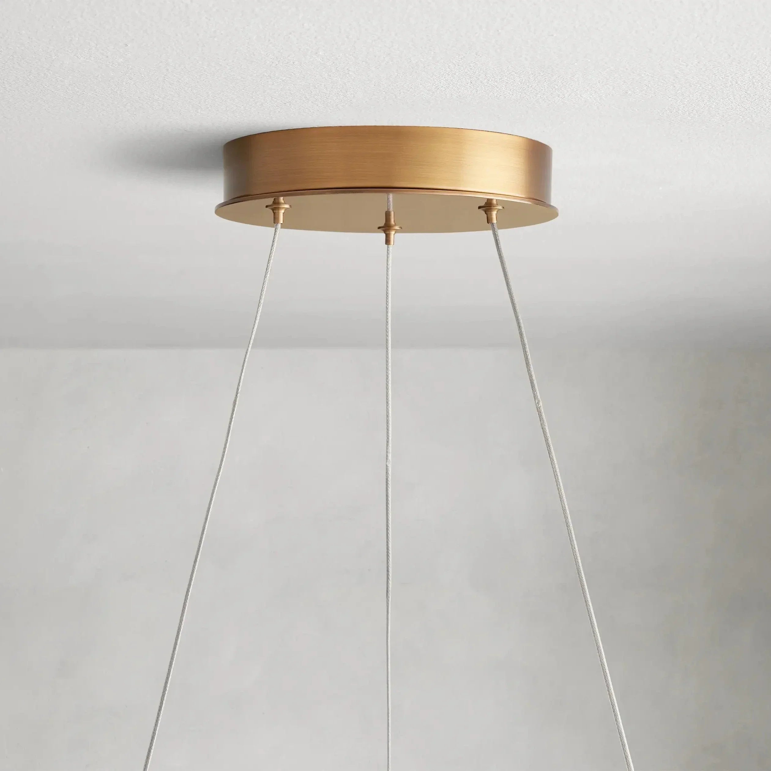 Lyla 2-Tiered Halo Chandelier-MEET LIGHTING