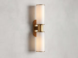 Harlin 2-Light Wall Sconce in Milk