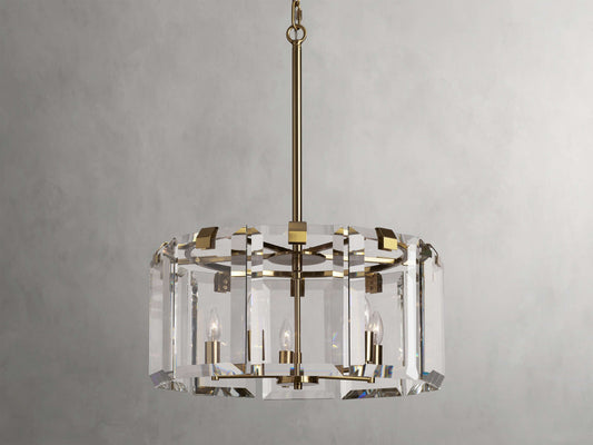 Amaya Round Crystal Chandelier