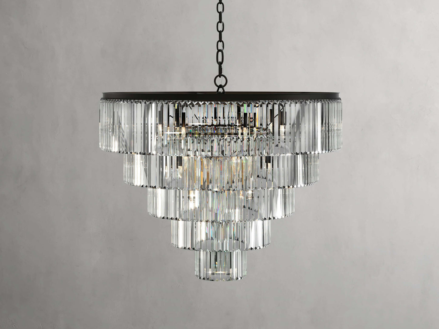 Leyland Tiered Round Chandelier