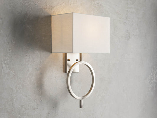 Rhys Wall Sconce in Nickel