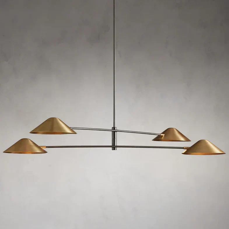 Simms 4-Light Linear Chandelier