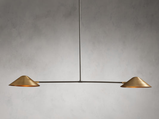 Simms 2-Light Linear Chandelier