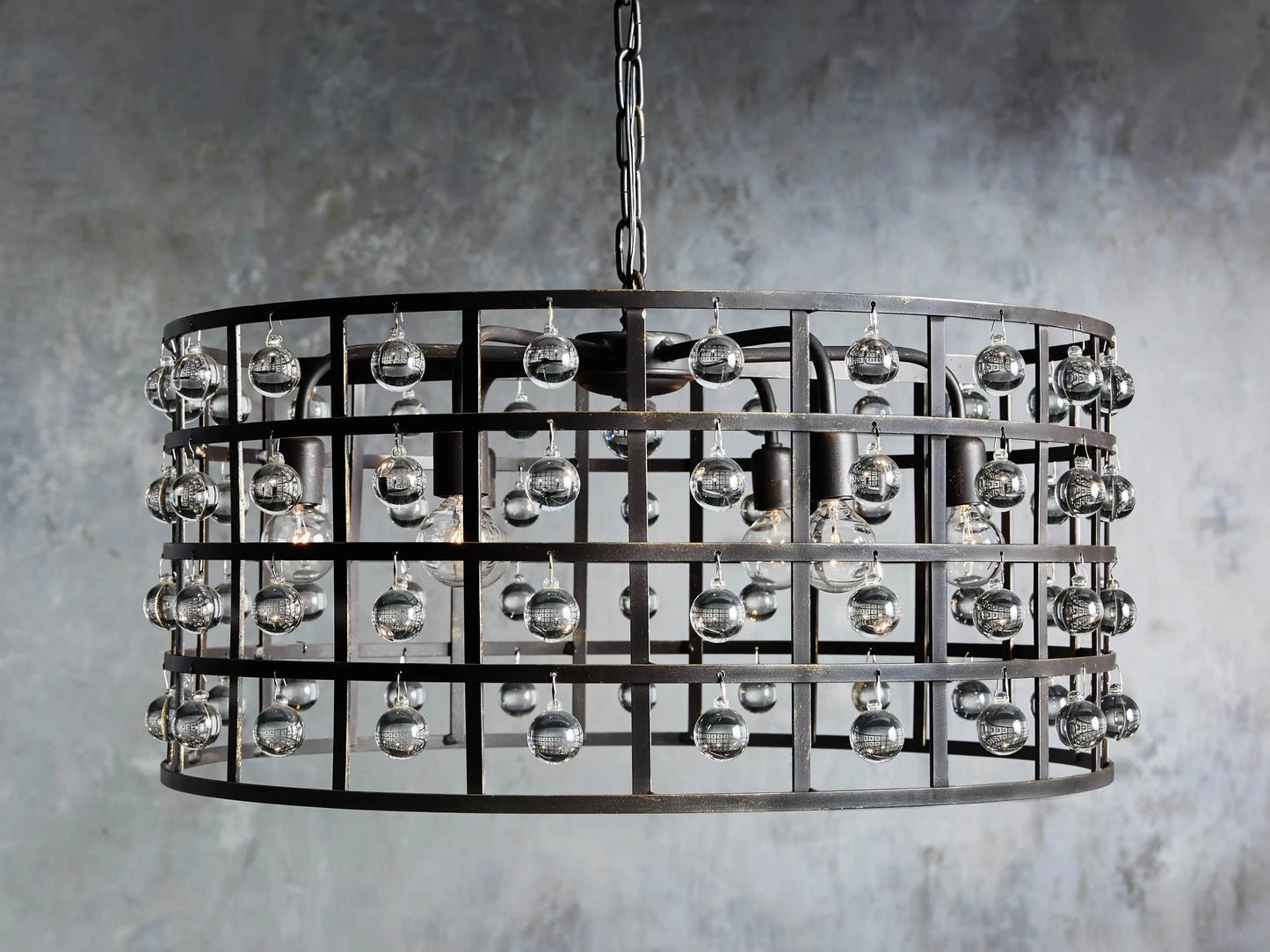 La Cage Round Chandelier