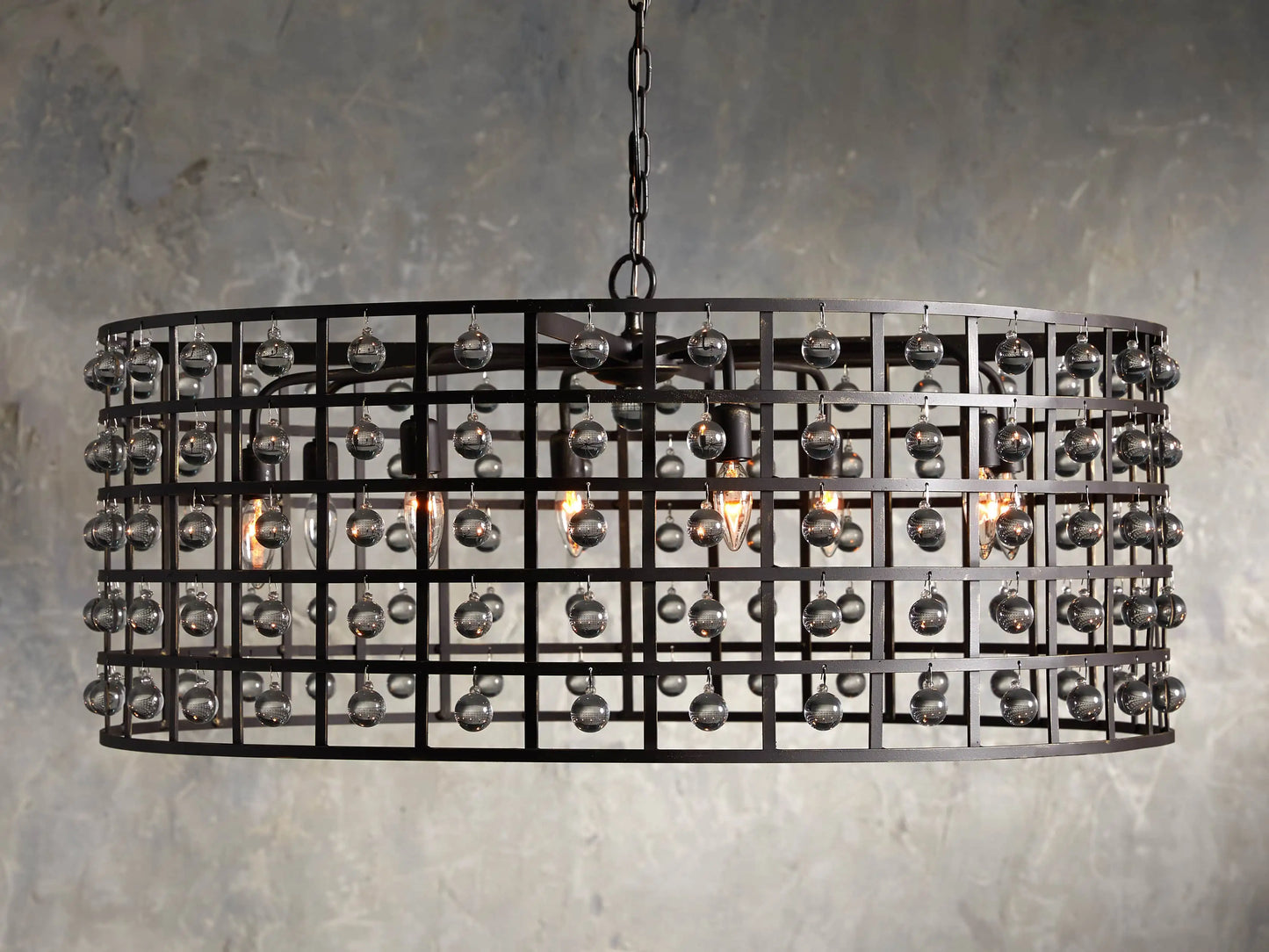 La Cage Round Chandelier