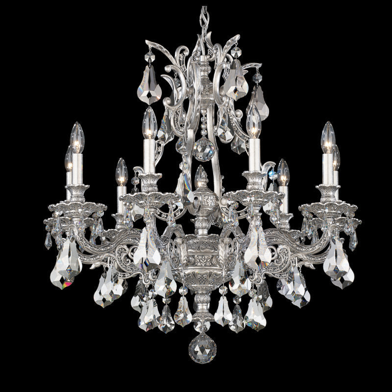 Meet Crystal 6949 Sophia 9-lt 28" Chandelier